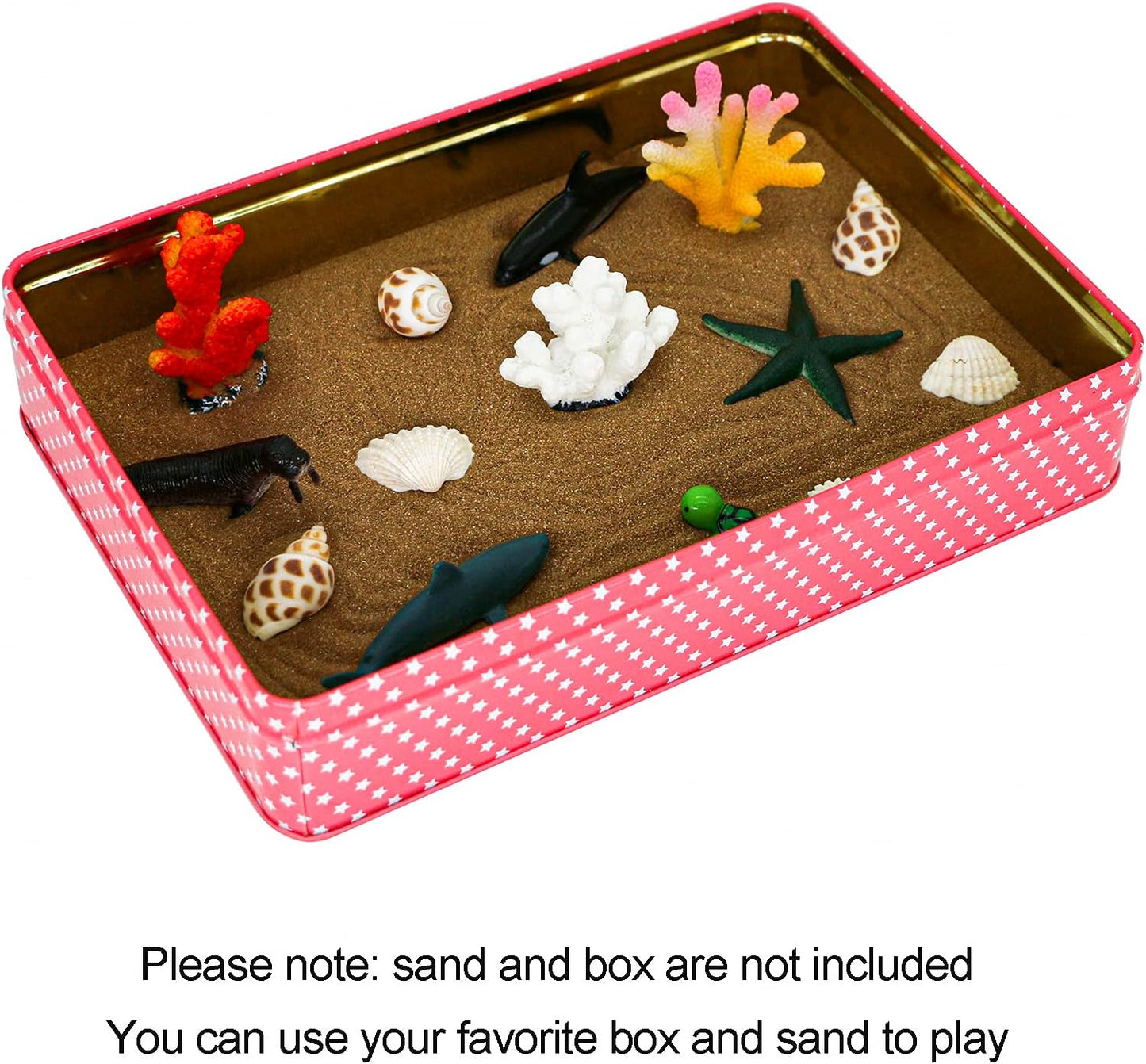 Beach Zen Garden Accessories Kit - Desktop Beach Fairy Garden Kit Sandbox Decor Tools Bamboo Rake Ornament Decoration Office Stress Relief Toys Therapy Man Woman Father Mather Meditation Zen Gifts