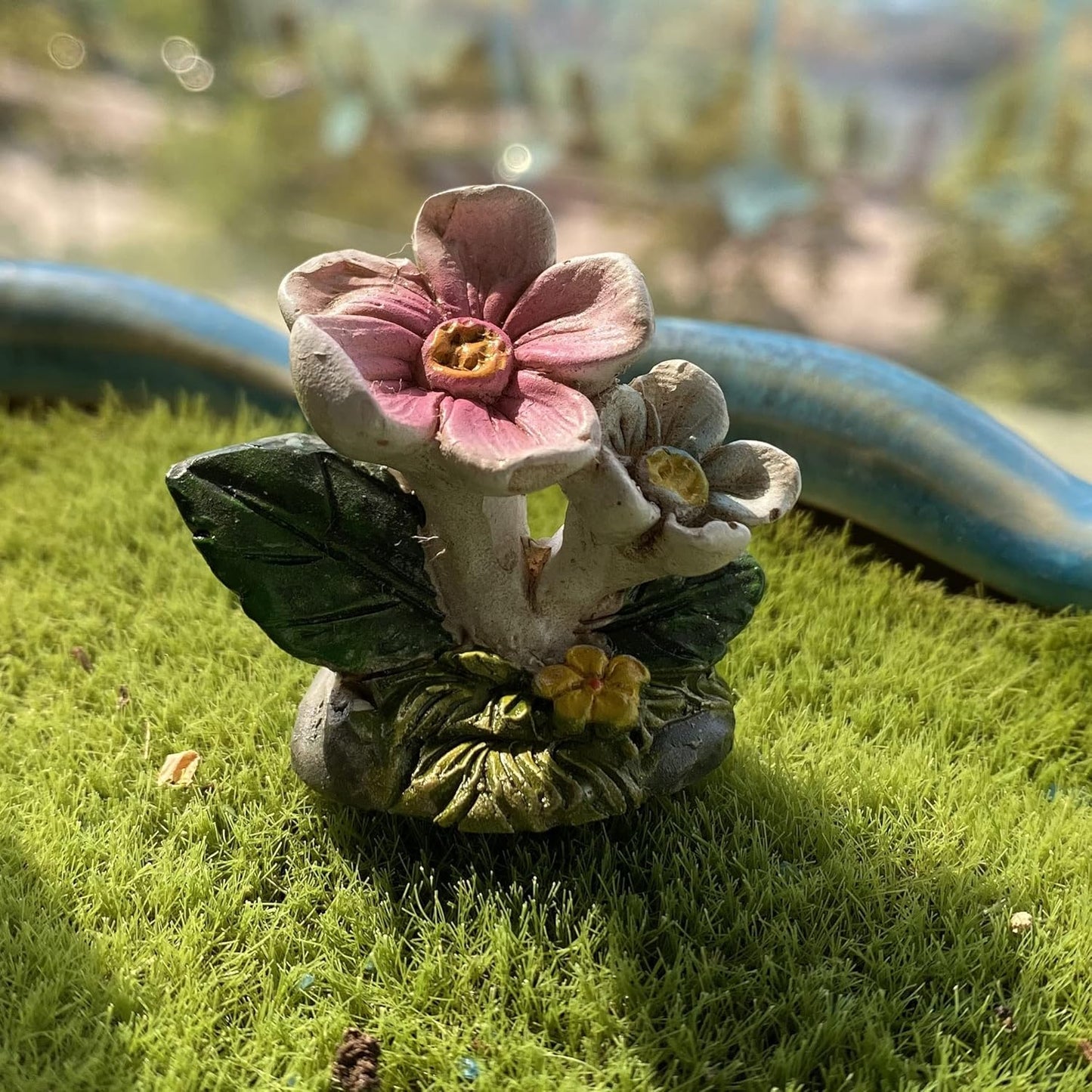 BangBangDa Miniature Fairy Garden Decor-Accessories - Flower Fairies Garden Kit Gnome Figurines Statue Set Indoor Outdoor Garden Decoration Birthday Gardening Gifts for Girl Boy Mother Girlfriend